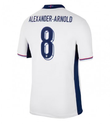 England Alexander-Arnold #8 Hemmatröja EM 2024 Kortärmad